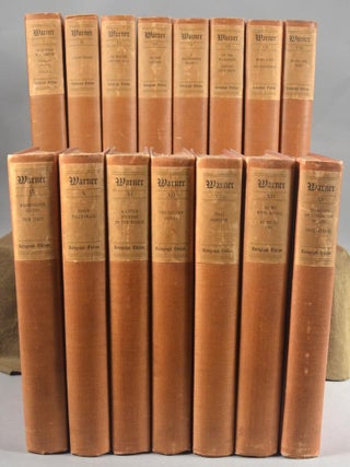 Item #38527 COMPLETE WRITINGS. CHARLES DUDLEY WARNER