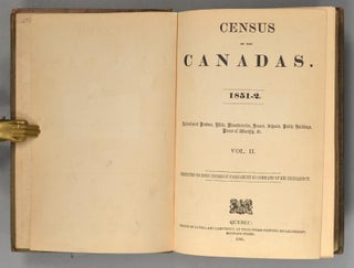 CENSUS OF THE CANADAS