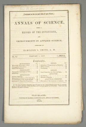 ANNALS OF SCIENCE. 13 ISSUES
