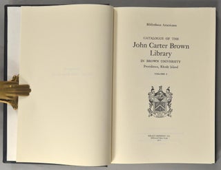 JOHN CARTER BROWN LIBRARY
