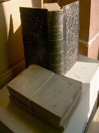 Item #80288 ANNALES DE LA SOCIETE ENTOMOLOGIQUE DE FRANCE, INTERRUPTED RUN 1859 -. ENTOMOLOGY