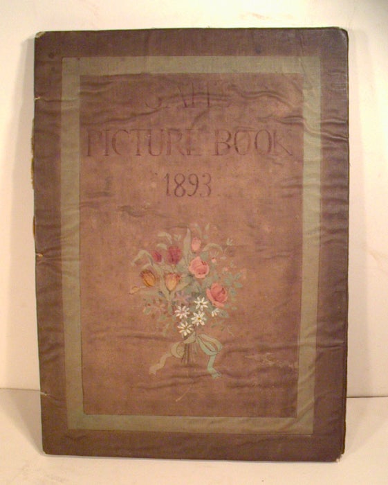 Item #80472 SAM'S PICTURE BOOK 1893 [HANDPAINTED CLOTH PICTURE BOOK]. UNNAMED ARTIST.