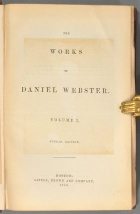 THE WORKS OF DANIEL WEBSTER, VOLS. I - VI