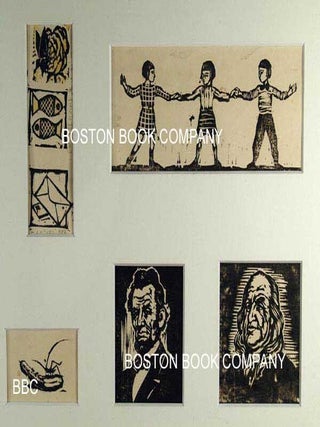 Framed collection of Woodcut Illustrations