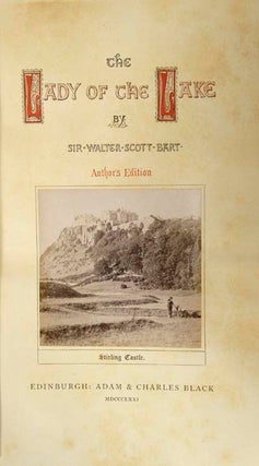 Item #82798 THE LADY OF THE LAKE. Walter SCOTT