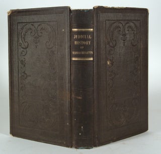 Item #83682 SKETCHES OF THE JUDICIAL HISTORY OF MASSACHUSETTS FROM 1630 TO THE. Emory WASHBURN