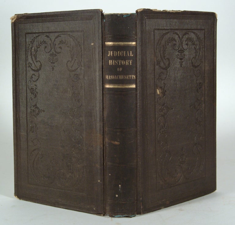 Item #83682 SKETCHES OF THE JUDICIAL HISTORY OF MASSACHUSETTS FROM 1630 TO THE. Emory WASHBURN.