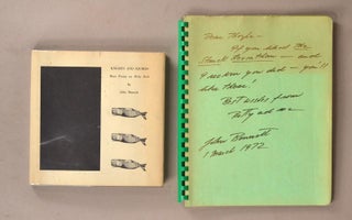 Item #84370 KNIGHTS AND SQUIRES: MORE POEMS ON MOBY DICK (WITH INSCRIBED TYPED MS). John BENNETT