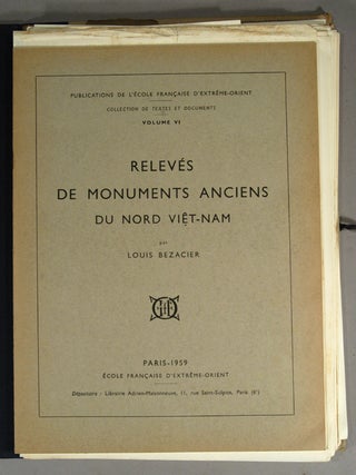 RELEVES DE MONUMENTS ANCIENS DU NORD VIET-NAM