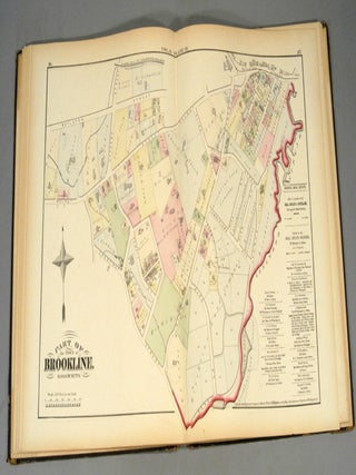 ATLAS OF THE TOWN OF BROOKLINE MASSACHUSETTS