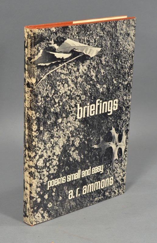 Item #86150 BRIEFINGS: POEMS SMALL AND EASY. A. R. AMMONS.