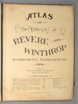 ATLAS OF THE TOWNS OF REVERE AND WINTHROP, SUFFOLK COUNTY, MASS