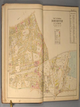 ATLAS OF DORCHESTER, WEST ROXBURY AND BRIGHTON, CITY OF BOSTON.