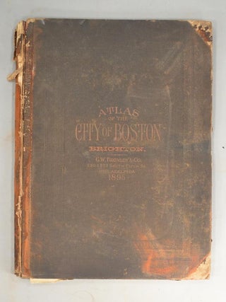 Item #86735 ATLAS OF THE CITY OF BOSTON Vol. 7 BRIGHTON MASS. ATLAS