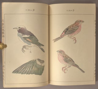 Eishō Hyakucho Gafu 英章百鳥画譜, 4 vols.