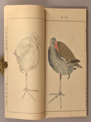 Eishō Hyakucho Gafu 英章百鳥画譜, 4 vols.