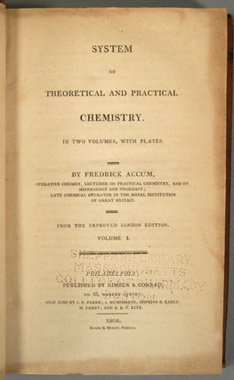 SYSTEM OF THEORETICAL AND PRACTICAL CHEMISTRY