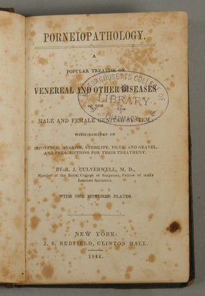 PORNEIOPATHOLOGY: A POPULAR TREATISE ON VENEREAL AND OTHER DISEASES