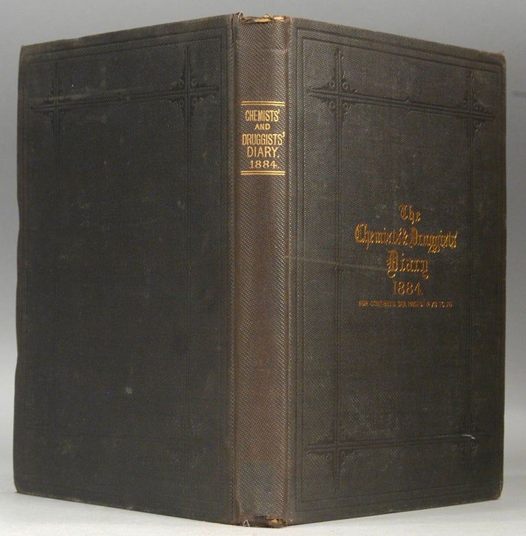 Item #87095 CHEMISTS' & DRUGGISTS' DIARY, 1884. THE CHEMIST AND DRUGGISTS.