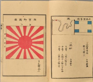 Item #87703 KISHO^ ZUFU. FLAGS, publisher Suharaya Mo^hei