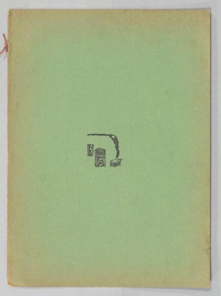 PRINT AND POETRY PAMPHLETS