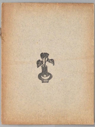PRINT AND POETRY PAMPHLETS