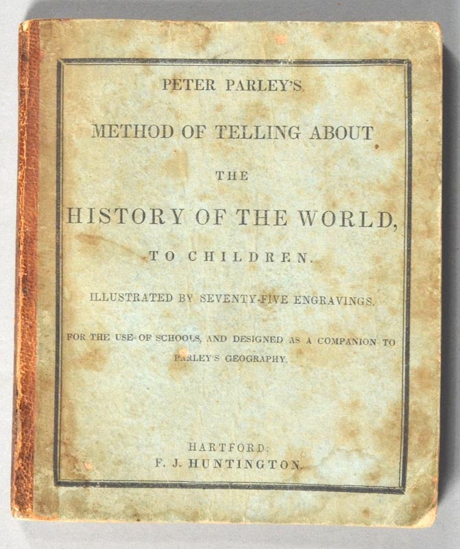 Item #87891 PETER PARLEY'S METHOD OF TELLING ABOUT THE HISTORY OF THE WORLD. Peter PARLEY.