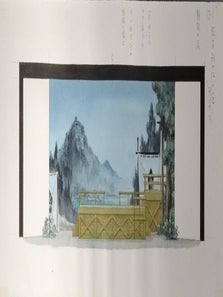 ODA OTOYA COLLECTION OF STAGE DESIGNS