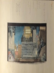ODA OTOYA COLLECTION OF STAGE DESIGNS