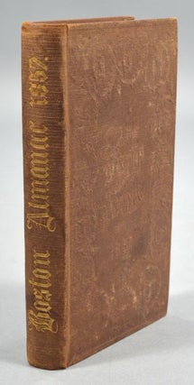 Item #88082 BOSTON ALMANAC FOR THE YEAR 1857. NUMBER XXII. DAMRELL, MOORE