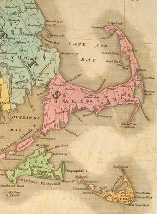 [MAP], MASSACHUSETTS, CONNECTICUT AND RHODE ISLAND.