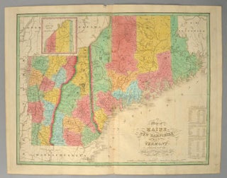 [MAP], MAINE, NEW HAMPSHIRE AND VERMONT.