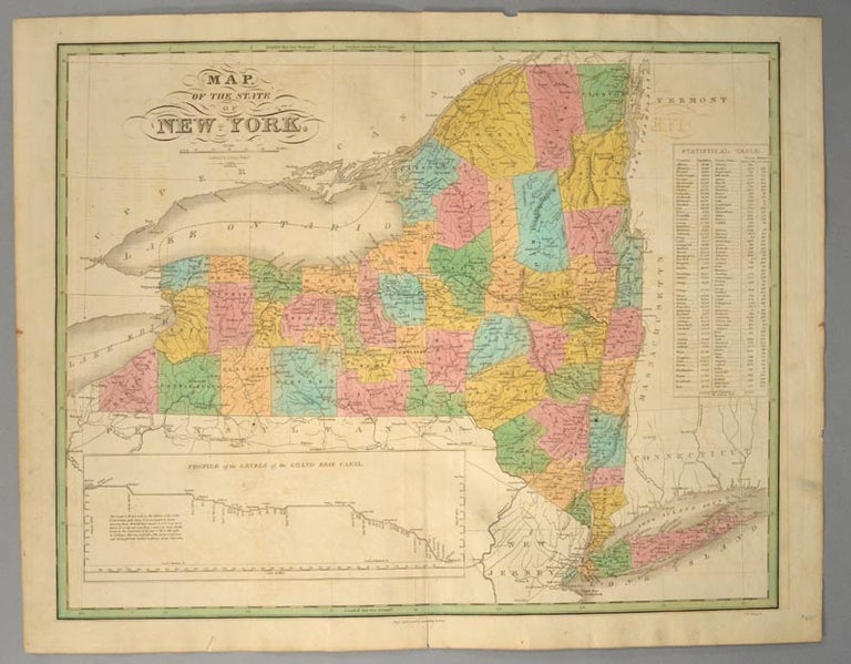 Item #88098 [MAP], NEW YORK. Anthony FINLEY.