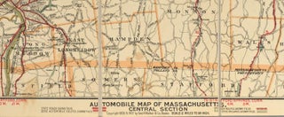 AUTOMOBILE MAP OF CENTRAL MASSACHUSETTS