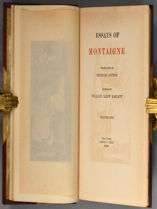 WORKS OF MICHEL DE MONTAIGNE, WITH NOTES, LIFE AND LETTERS.