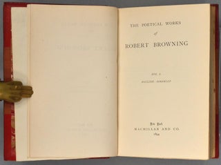 POETICAL WORKS OF ROBERT BROWNING