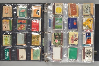 Item #88881 COLLECTION OF OVER 950 JAPANESE MATCHBOX AND MATCHBOOK COVERS (rinpyō 燐票)....