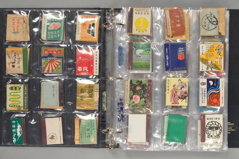 Item #88881 COLLECTION OF OVER 950 JAPANESE MATCHBOX AND MATCHBOOK COVERS (rinpyō 燐票). EPHEMERA - Matchbox, Matchbook Covers, rinpyō 燐票.