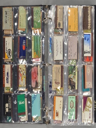 COLLECTION OF OVER 950 JAPANESE MATCHBOX AND MATCHBOOK COVERS (rinpyō 燐票)