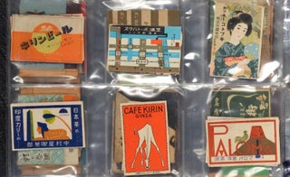COLLECTION OF OVER 950 JAPANESE MATCHBOX AND MATCHBOOK COVERS (rinpyō 燐票)