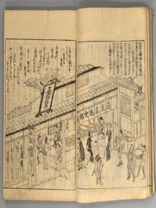 MIYAKO MEISHO ZU-E 都名所圖會 6 volumes.