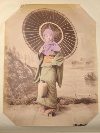 HAND COLORED & BLACK AND WHITE PHOTOGRAPHS OF 19TH CENTURY JAPAN
