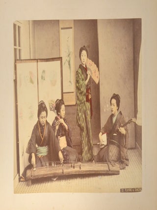 HAND COLORED & BLACK AND WHITE PHOTOGRAPHS OF 19TH CENTURY JAPAN