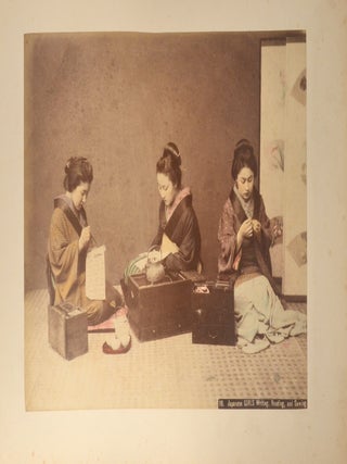 HAND COLORED & BLACK AND WHITE PHOTOGRAPHS OF 19TH CENTURY JAPAN