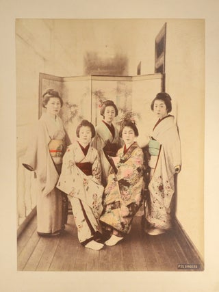 HAND COLORED & BLACK AND WHITE PHOTOGRAPHS OF 19TH CENTURY JAPAN