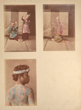 HAND COLORED & BLACK AND WHITE PHOTOGRAPHS OF 19TH CENTURY JAPAN