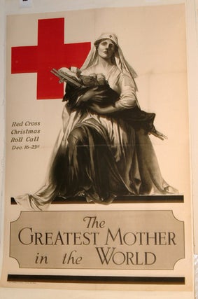 Item #89260 RED CROSS POSTER. WWI POSTER