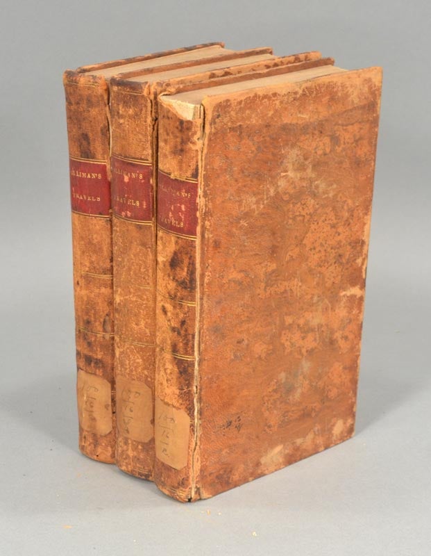 Item #89526 JOURNAL OF TRAVELS IN ENGLAND, HOLLAND AND SCOTLAND, 3 VOLUMES. Benjamin SILLIMAN.