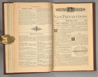 NEW PREPARATIONS; A QUARTERLY JOURNAL OF MEDICINE, DEVOTED TO THE