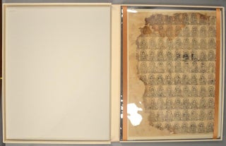 Suributsu of 100 Buddhas (Suributsu, also Surimono 摺物・刷物).